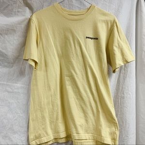 Yellow Patagonia Logo Tshirt Unisex Mens +…